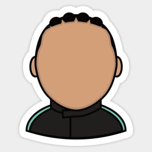 Lewis Hamilton - Driver Mini Sticker